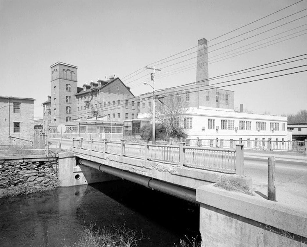 Historic Photo : Dayville Mills Hydroelectric Facility, North side of Route 101, .5 mile west of Route 395, Killingly Center, Windham County, CT 2 Photograph