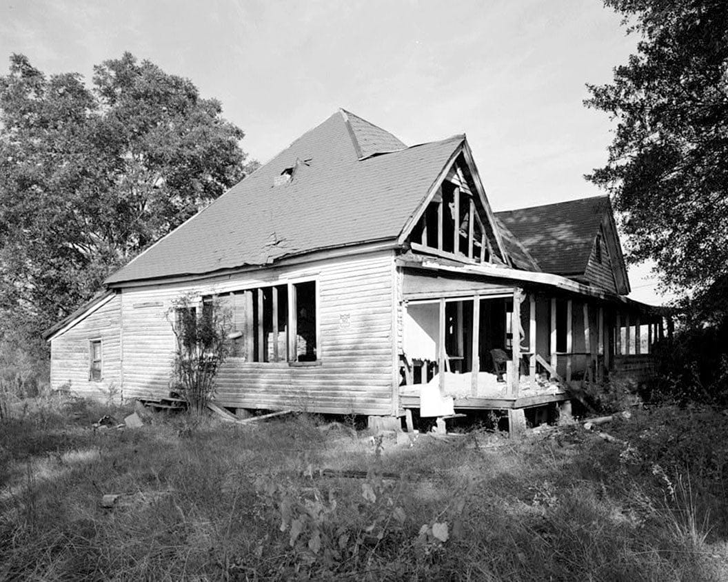 Historic Photo : Dye-White Farm, County Road 244, Heardmont, Elbert County, GA 3 Photograph