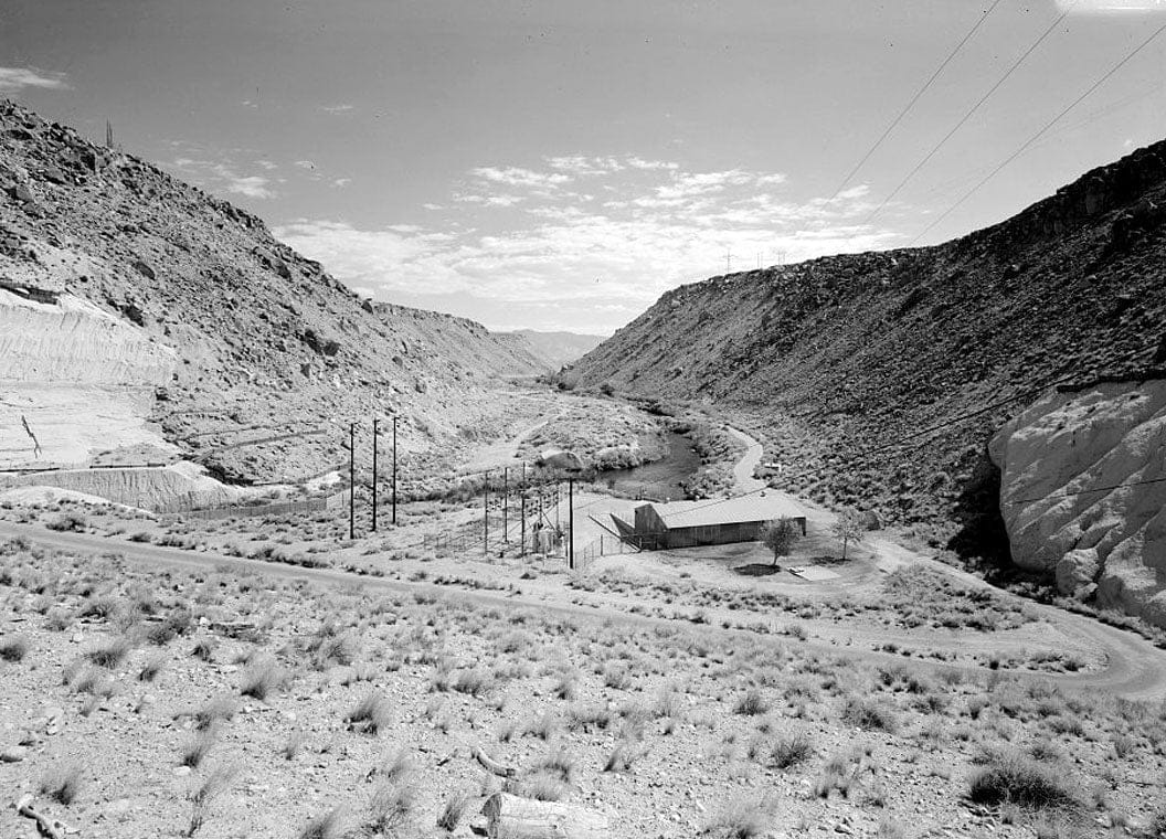 Historic Photo : Los Angeles Aqueduct, Pleasant Valley Reservoir, Los Angeles, Los Angeles County, CA 1 Photograph