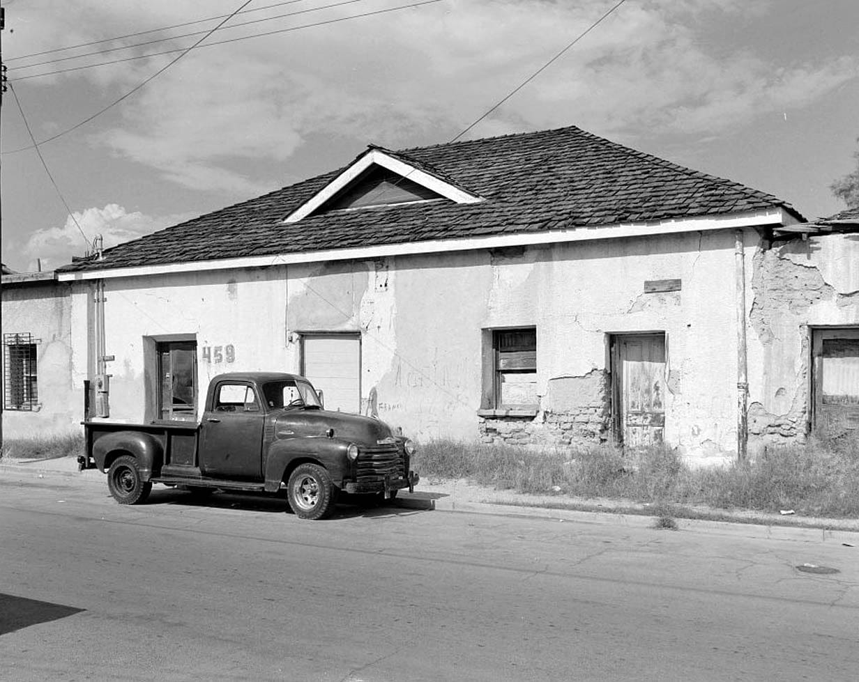 Historic Photo : Bojorquez House, 459 South Convent Avenue, Tucson, Pima County, AZ 1 Photograph