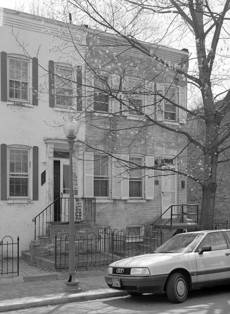 Historic Photo : 3626 N Street, Northwest (House), Washington, District of Columbia, DC 1 Photograph