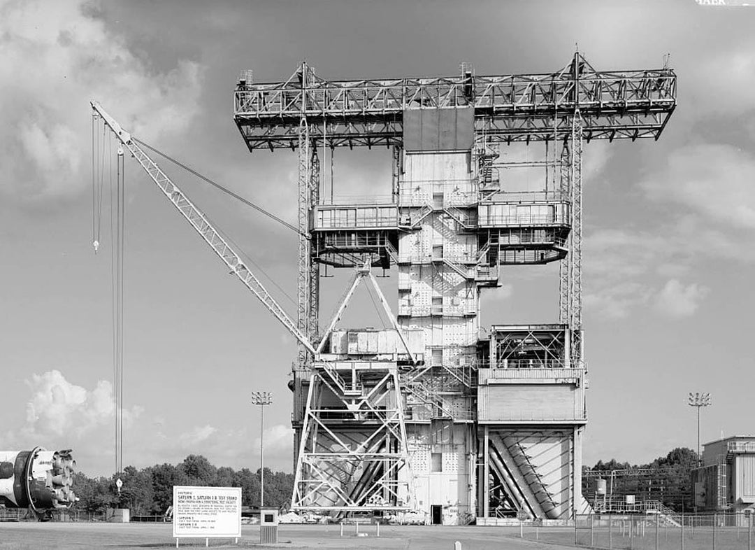 Historic Photo : Marshall Space Flight Center, Saturn Propulsion & Structural Test Facility, East Test Area, Huntsville, Madison County, AL 5 Photograph