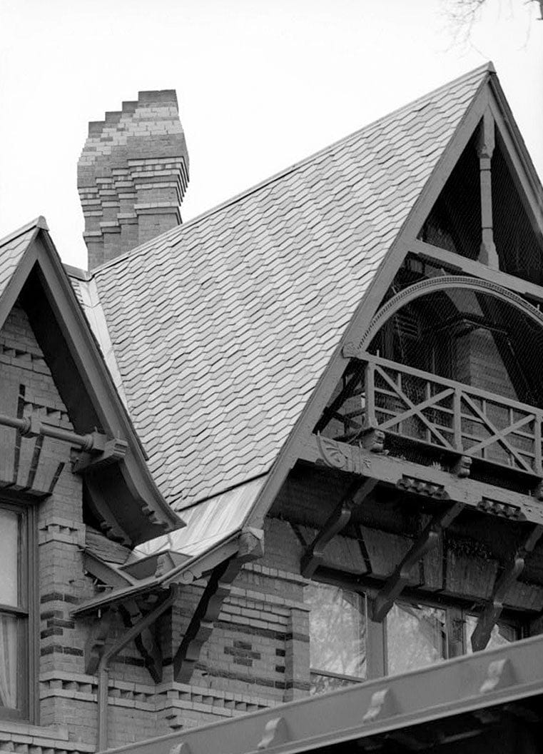 Historic Photo : Mark Twain House, 351 Farmington Avenue (corrected from original address of 531 Farmington Avenue), Hartford, Hartford County, CT 20 Photograph