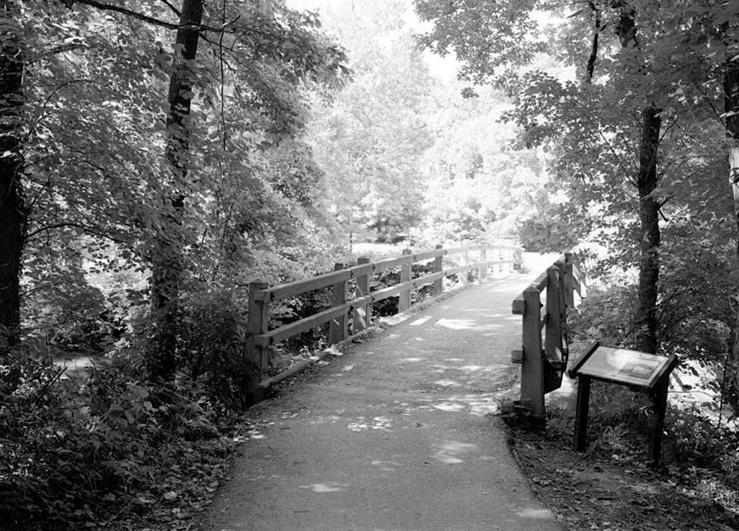 Historic Photo : Lyon's Mill Footbridge, Washington, District of Columbia, DC 1 Photograph