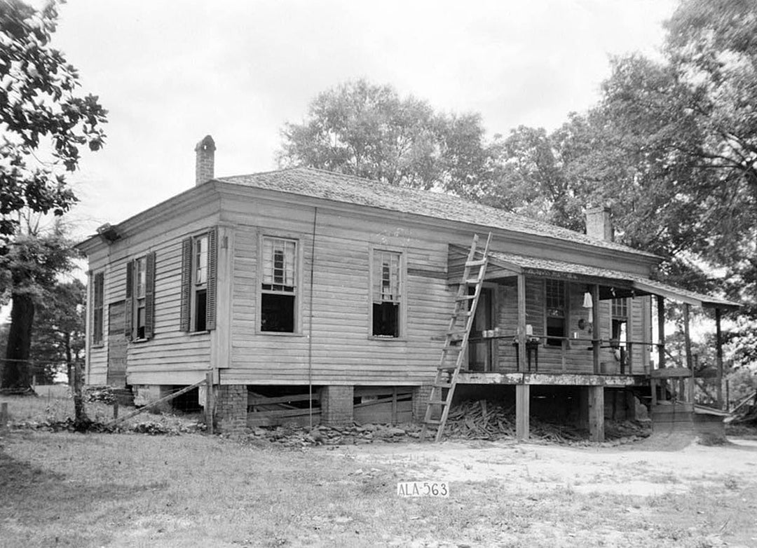 Historic Photo : Hanchey-Pennington House, U.S. Highway 231, Orion, Pike County, AL 2 Photograph