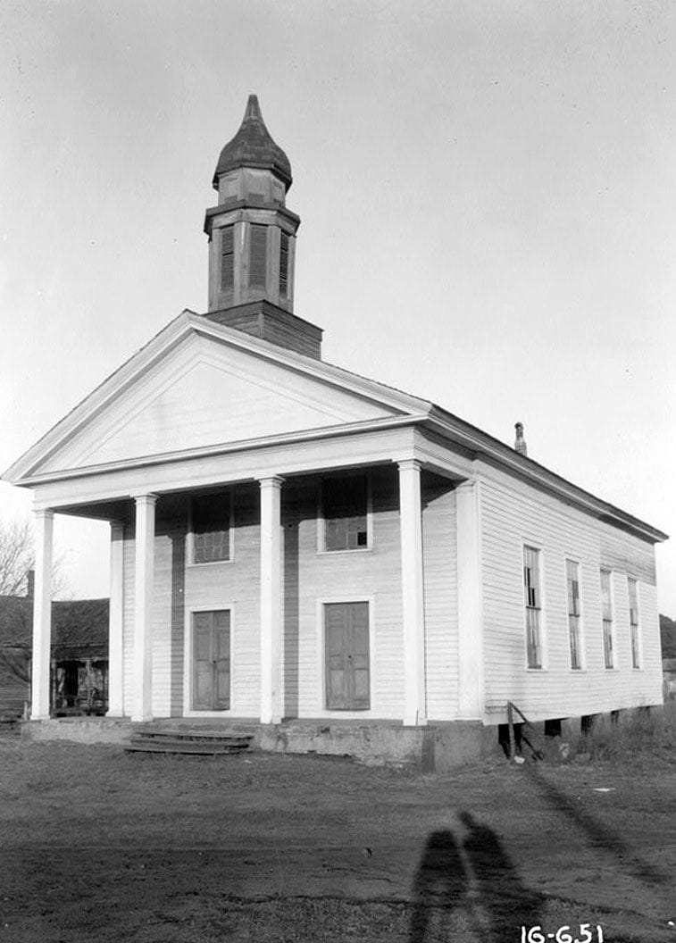 Historic Photo : Old Methodist Church, State Highway 97 (County Road 29), Lowndesboro, Lowndes County, AL 2 Photograph