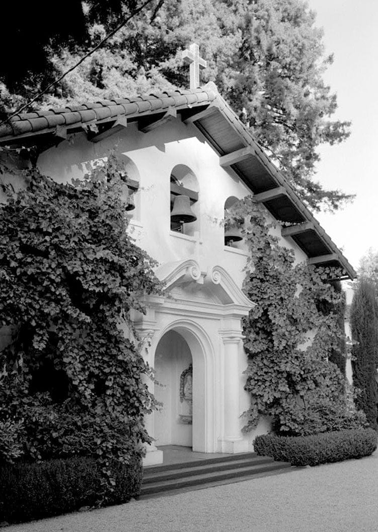 Historic Photo : Our Lady of the Wayside Roman Catholic Church, 930 Portola Road, Portola Valley, San Mateo County, CA 2 Photograph