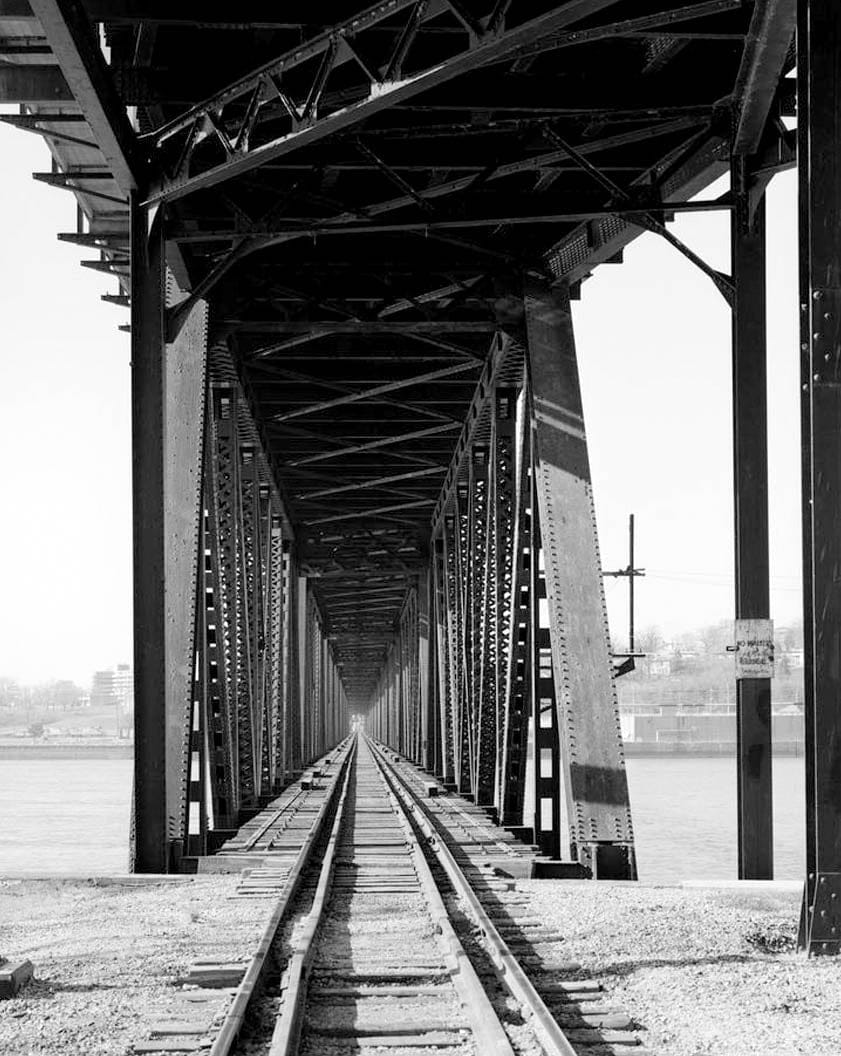 Historic Photo : Keokuk & Hamilton Bridge, Spanning Mississippi River, Keokuk, Lee County, IA 40 Photograph