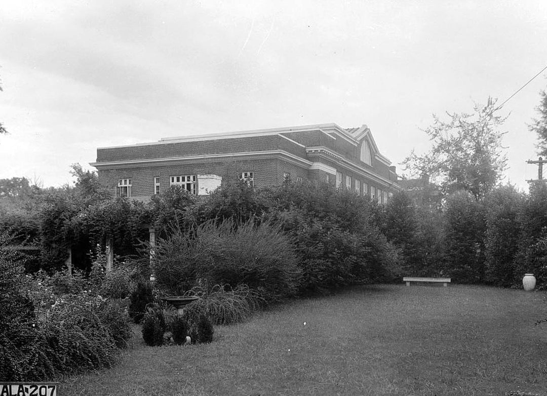 Historic Photo : University of Alabama, President's House, University Boulevard, Tuscaloosa, Tuscaloosa County, AL 12 Photograph