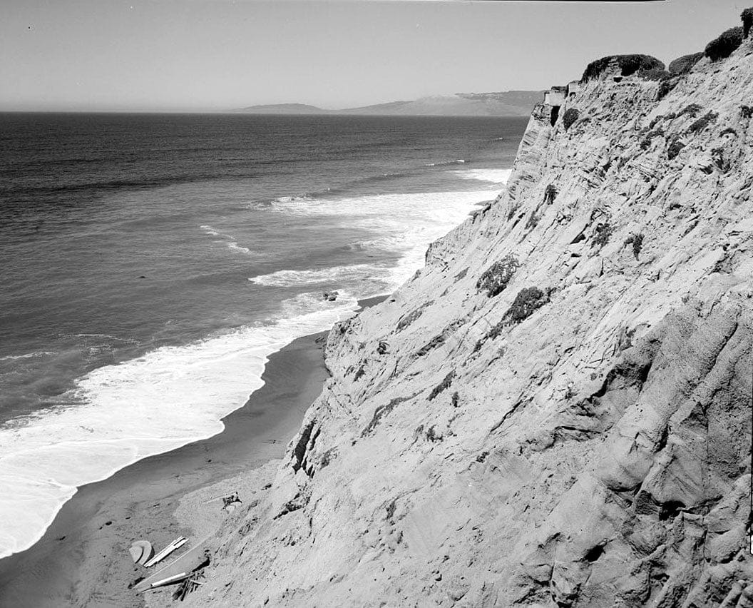 Historic Photo : Fort Funston, Panama Mounts for 155mm Guns, Skyline Boulevard & Great Highway, San Francisco, San Francisco County, CA 2 Photograph