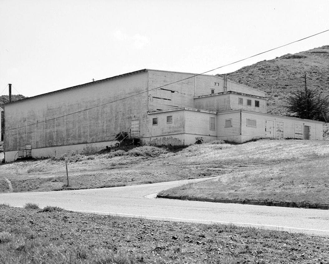 Historic Photo : Fort Barry, Theater, Fort Barry, Rosenstock Road, Sausalito, Marin County, CA 2 Photograph