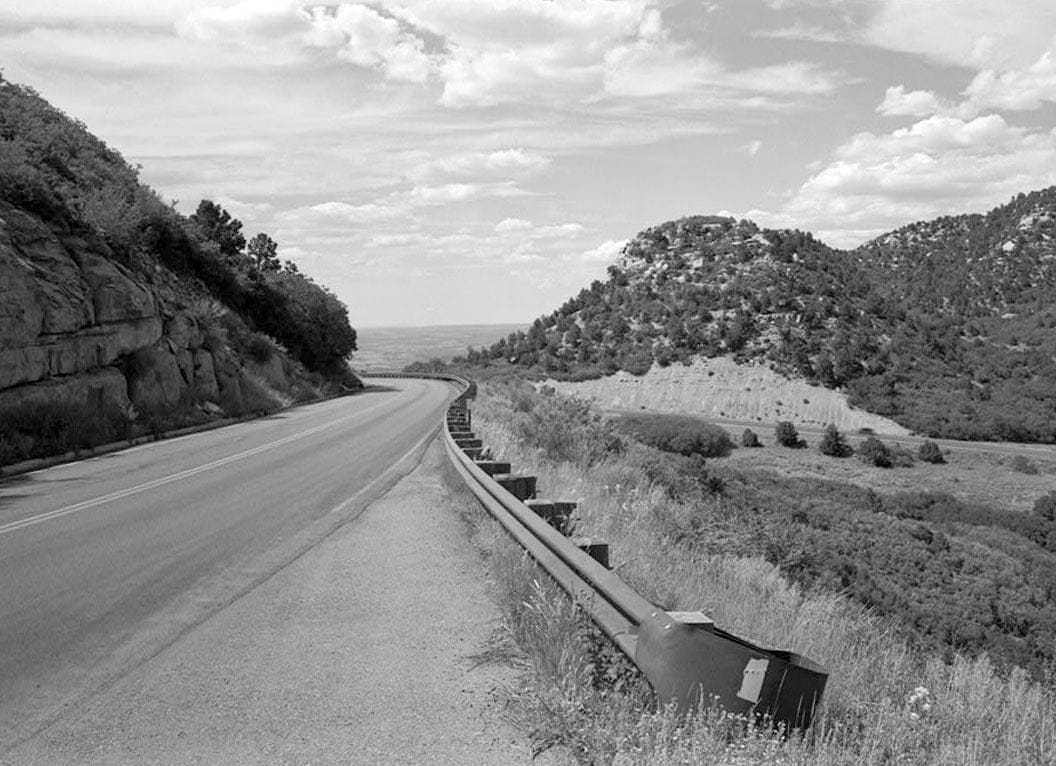 Historic Photo : Mesa Verde National Park Main Entrance Road, Cortez, Montezuma County, CO 16 Photograph
