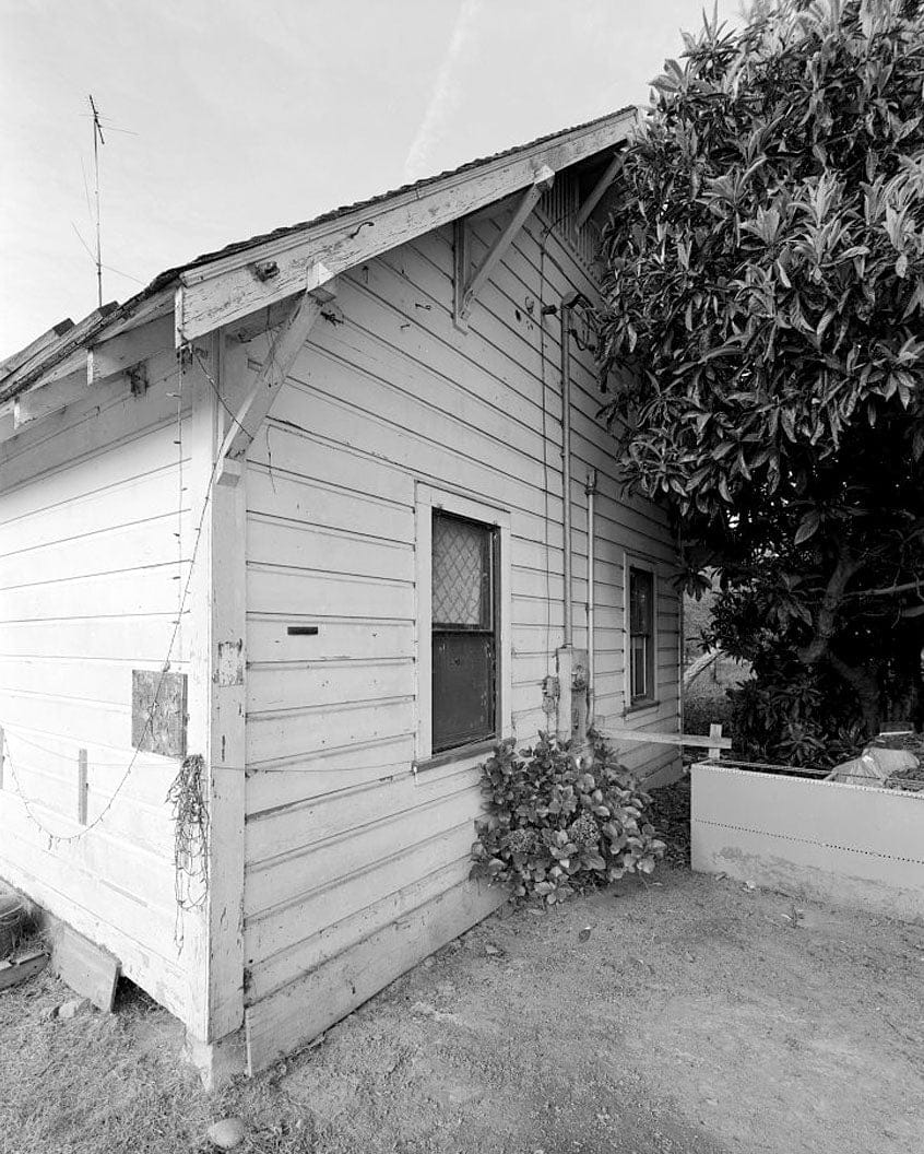 Historic Photo : Nunes Dairy, Worker's Residence No. 2, 9854 Bruceville Road, Elk Grove, Sacramento County, CA 3 Photograph
