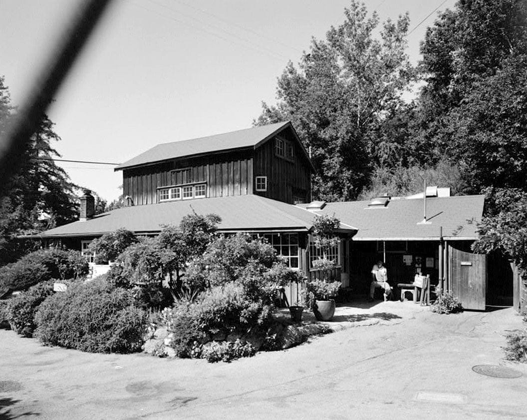 Historic Photo : Deetjen's Big Sur Inn, Big Sur Inn Building, East Side of State Highway 1, Big Sur, Monterey County, CA 3 Photograph