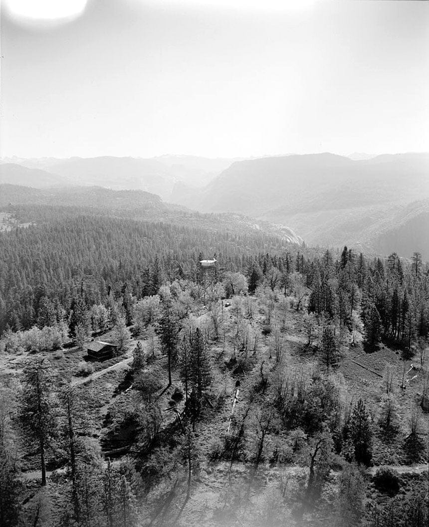 Historic Photo : North Mountain Lookout, Stanislaus National Forest, Groveland, Tuolumne County, CA 3 Photograph