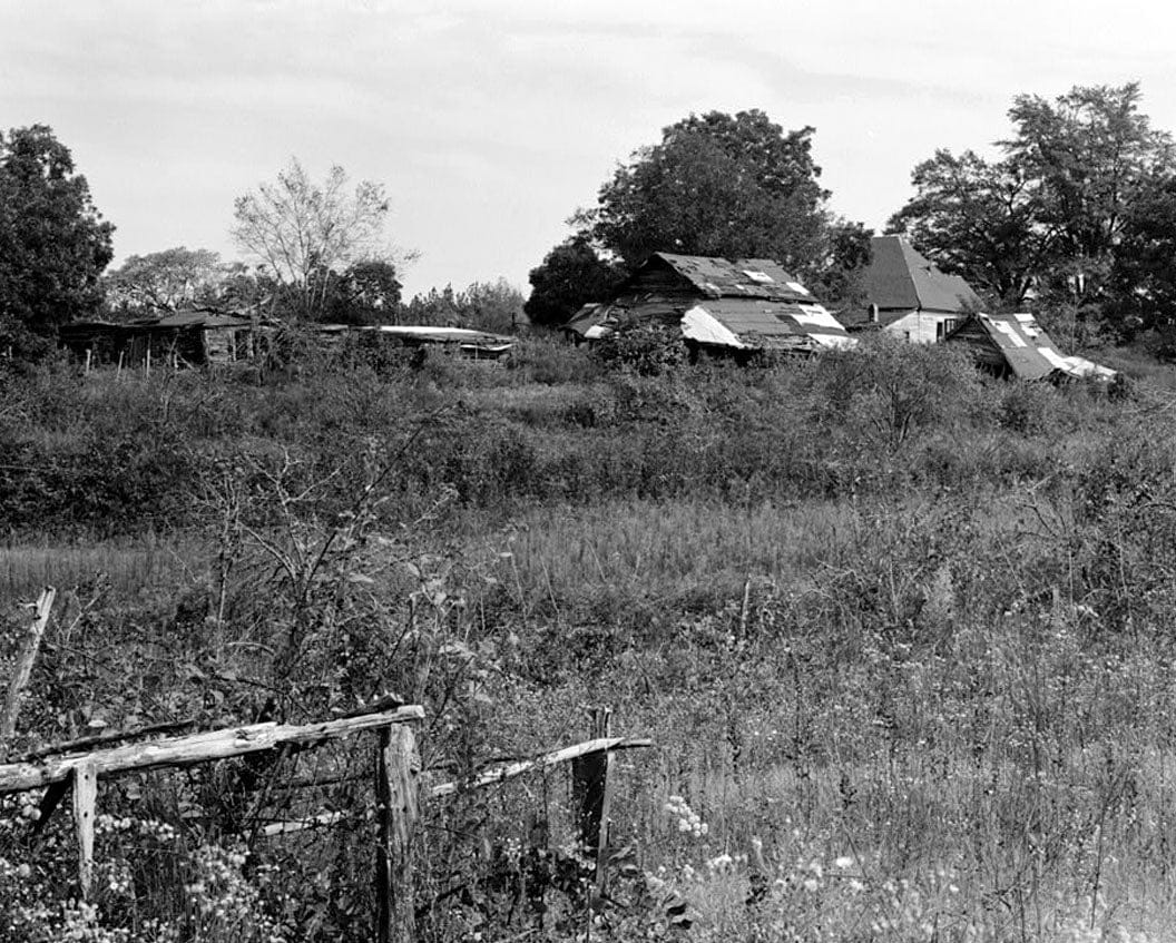 Historic Photo : Dye-White Farm, County Road 244, Heardmont, Elbert County, GA 6 Photograph