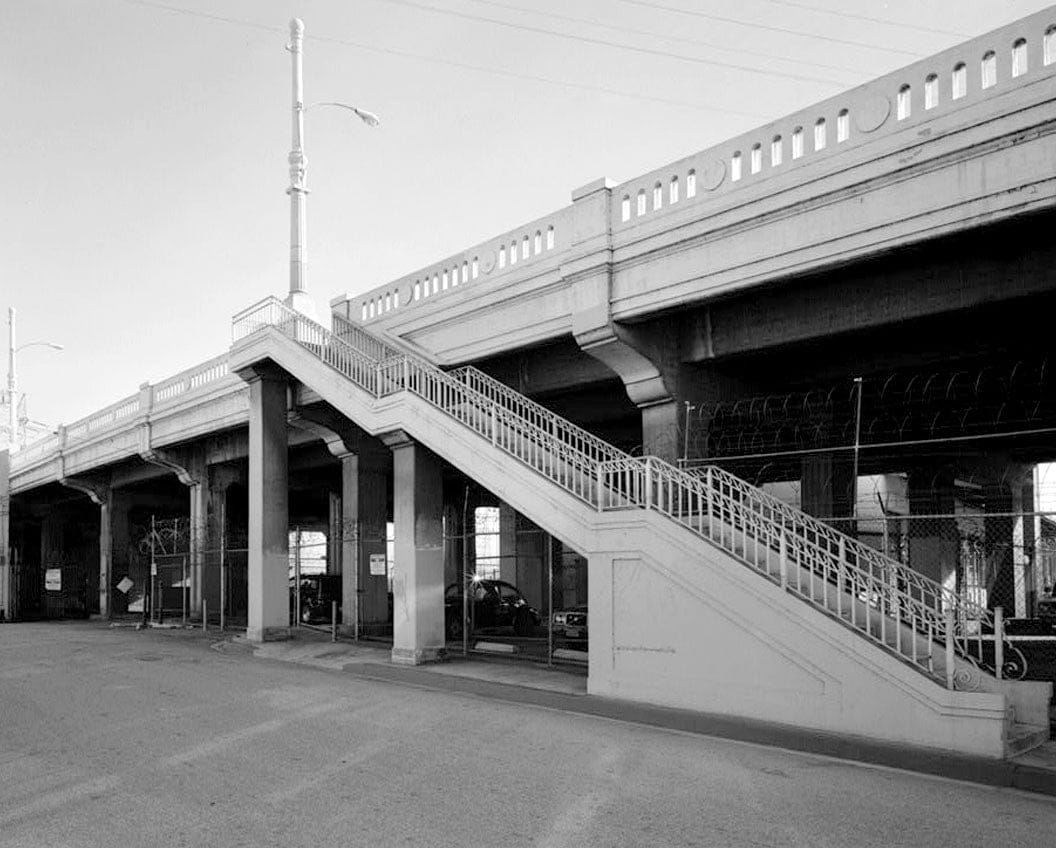 Historic Photo : First Street Bridge, Spanning Los Angeles River at First Street, Los Angeles, Los Angeles County, CA 10 Photograph