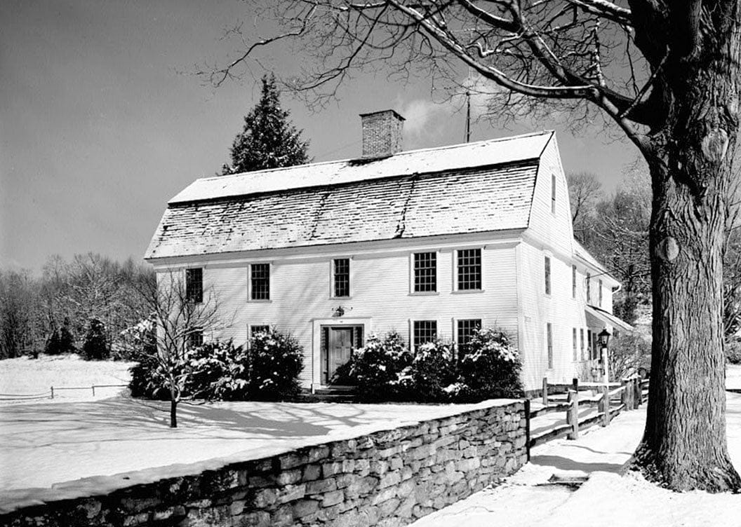 Historic Photo : Bradford-Huntington House, 16 Huntingtown Lane, Norwichtown, New London County, CT 2 Photograph