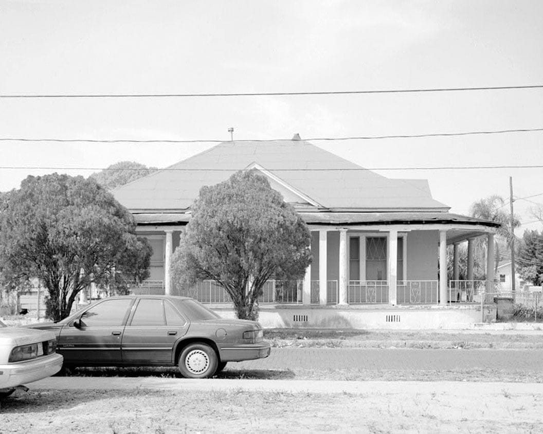Historic Photo : 1821 East Fifteenth Avenue (House), Tampa, Hillsborough County, FL 2 Photograph