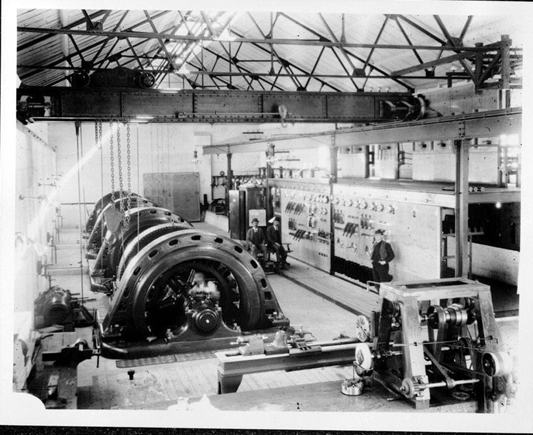 Historic Photo : Santa Ana River Hydroelectric System, SAR-1 Powerhouse, Redlands, San Bernardino County, CA 9 Photograph
