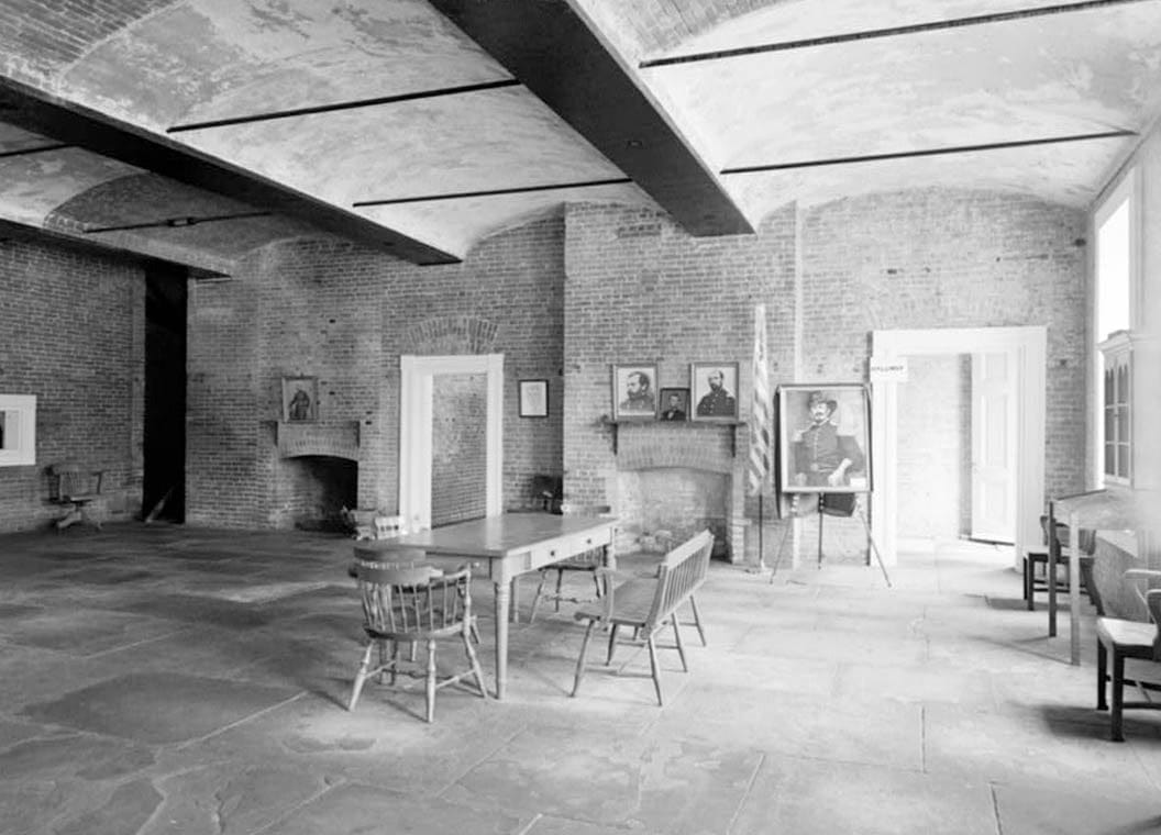 Historic Photo : Fort Delaware, Pea Patch Island, Delaware City, New Castle County, DE 25 Photograph