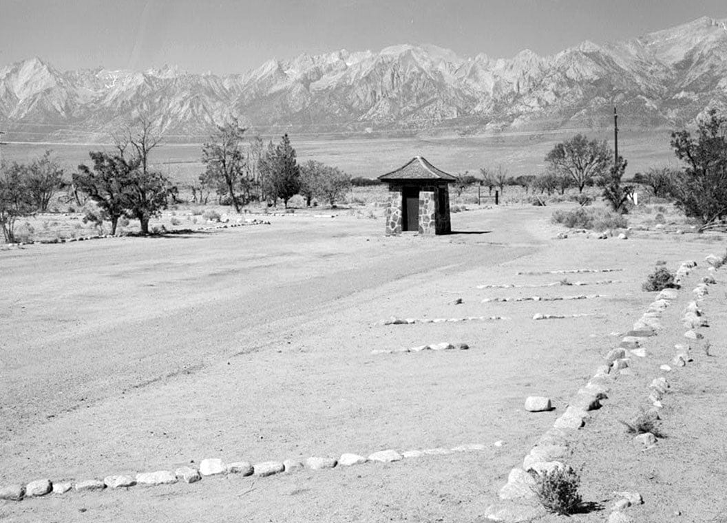 Historic Photo : Manzanar War Relocation Center, Internal Police Post, Independence, Inyo County, CA 1 Photograph