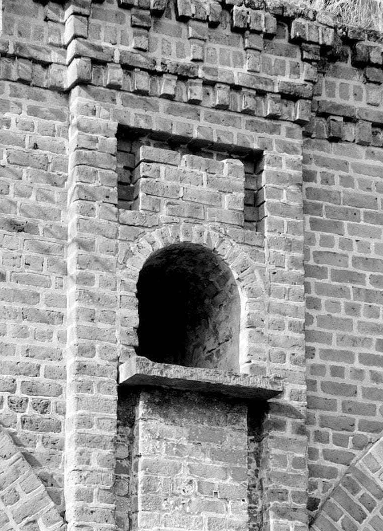 Historic Photo : Central of Georgia Railway, 1853 Brick Arch Viaduct, Spanning West Boundary Street & Savannah-Ogeechee Canal, Savannah, Chatham County, GA 4 Photograph