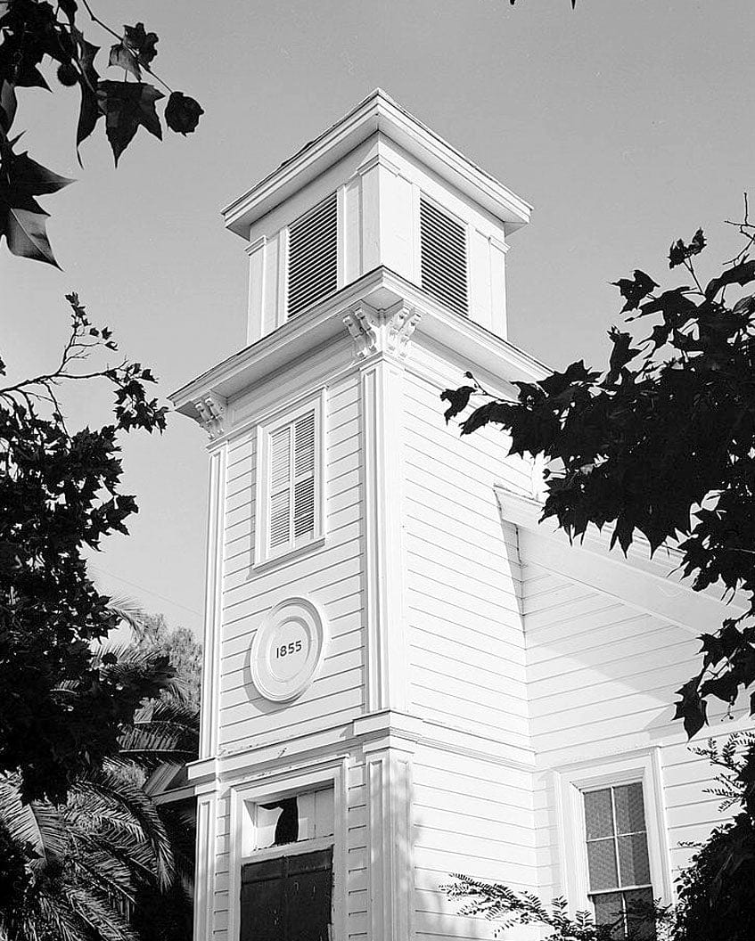 Historic Photo : Christian Church, 160 Fifth Street, Gilroy, Santa Clara County, CA 1 Photograph