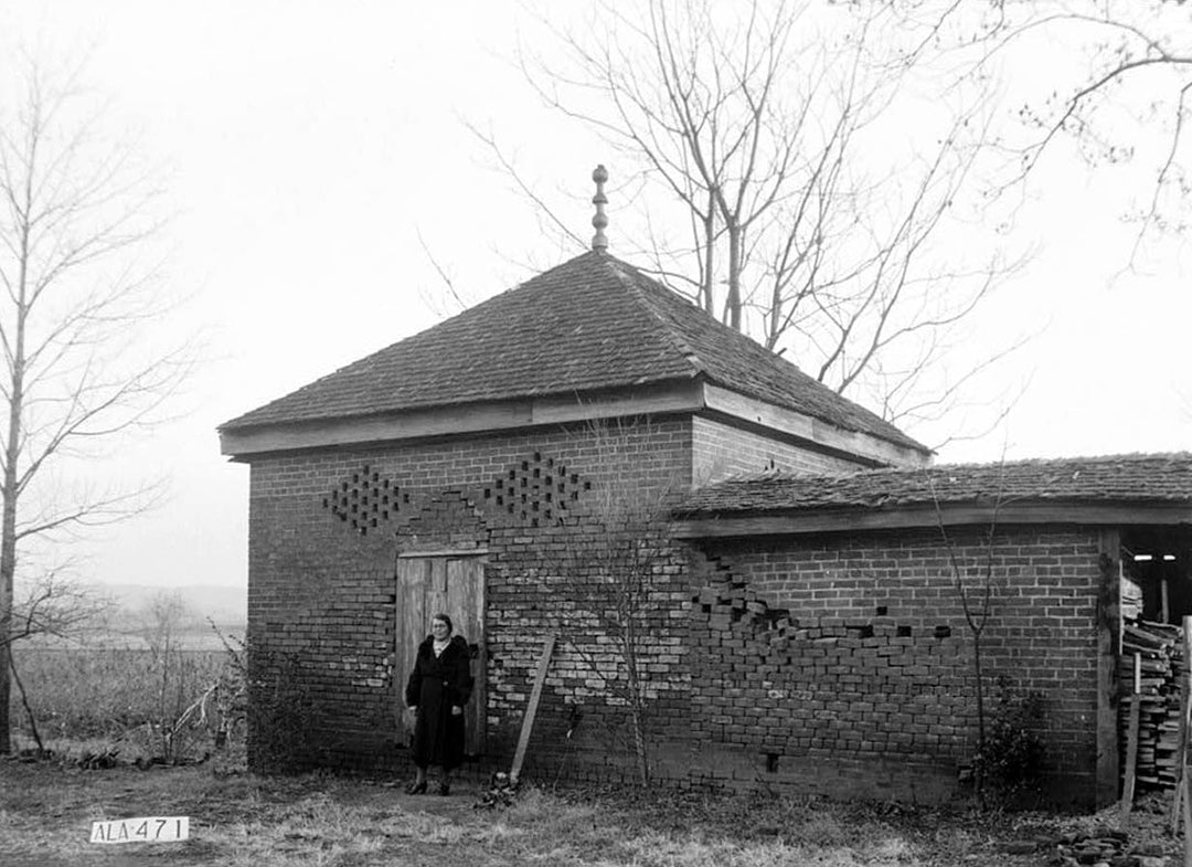 Historic Photo : Borders-Blackman House, DeArmanville-Choccolocco Road, Oxford, Calhoun County, AL 4 Photograph