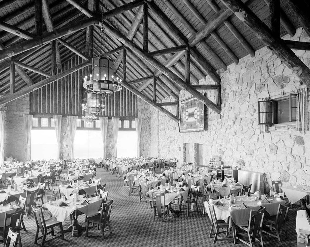 Historic Photo : Grand Canyon Lodge, Main Lodge, North Rim, Grand Canyon, Coconino County, AZ 3 Photograph