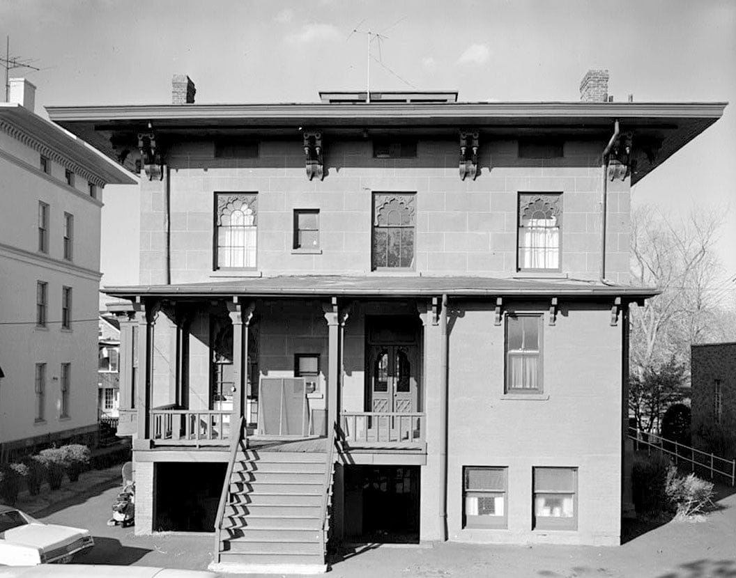 Historic Photo : Willis Bristol House, 584 Chapel Street, New Haven, New Haven County, CT 2 Photograph