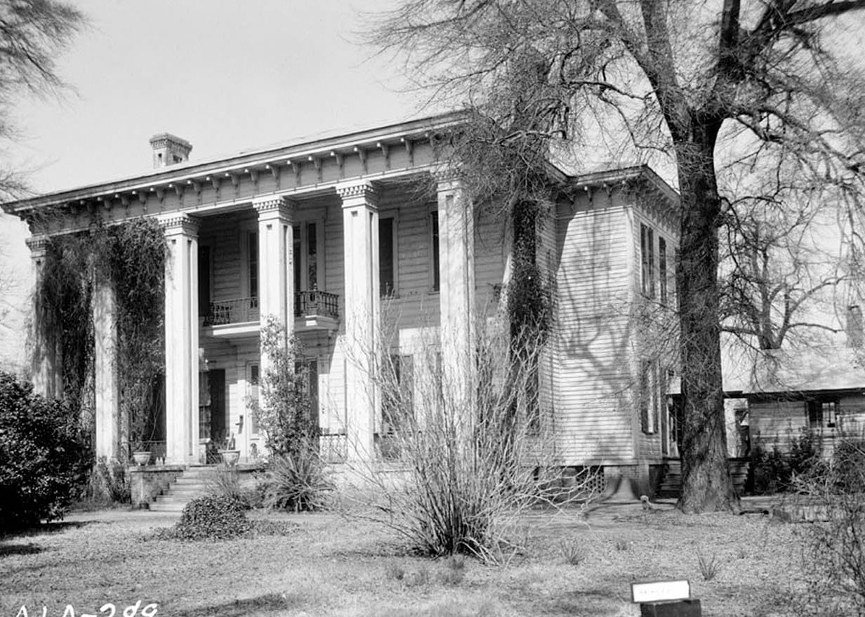 Historic Photo : Webb House, 520 Main Street, Greensboro, Hale County, AL 1 Photograph