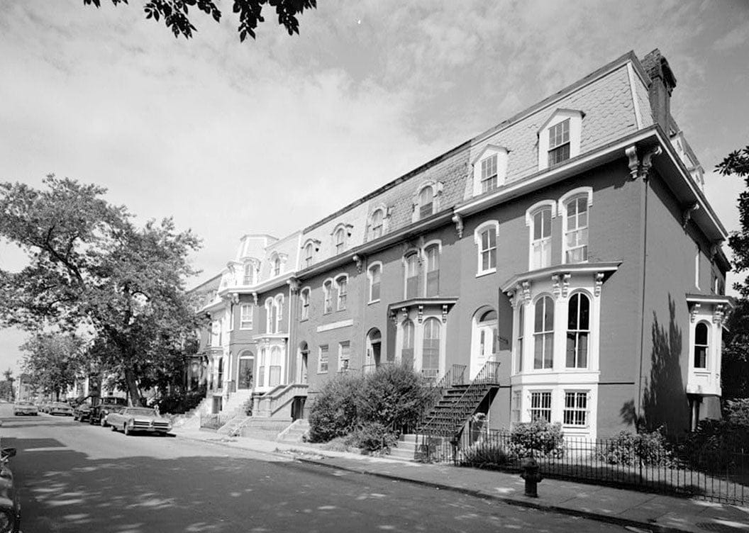 Historic Photo : Zalmon Richards House, 1301 Corcoran Street Northwest, Washington, District of Columbia, DC 1 Photograph