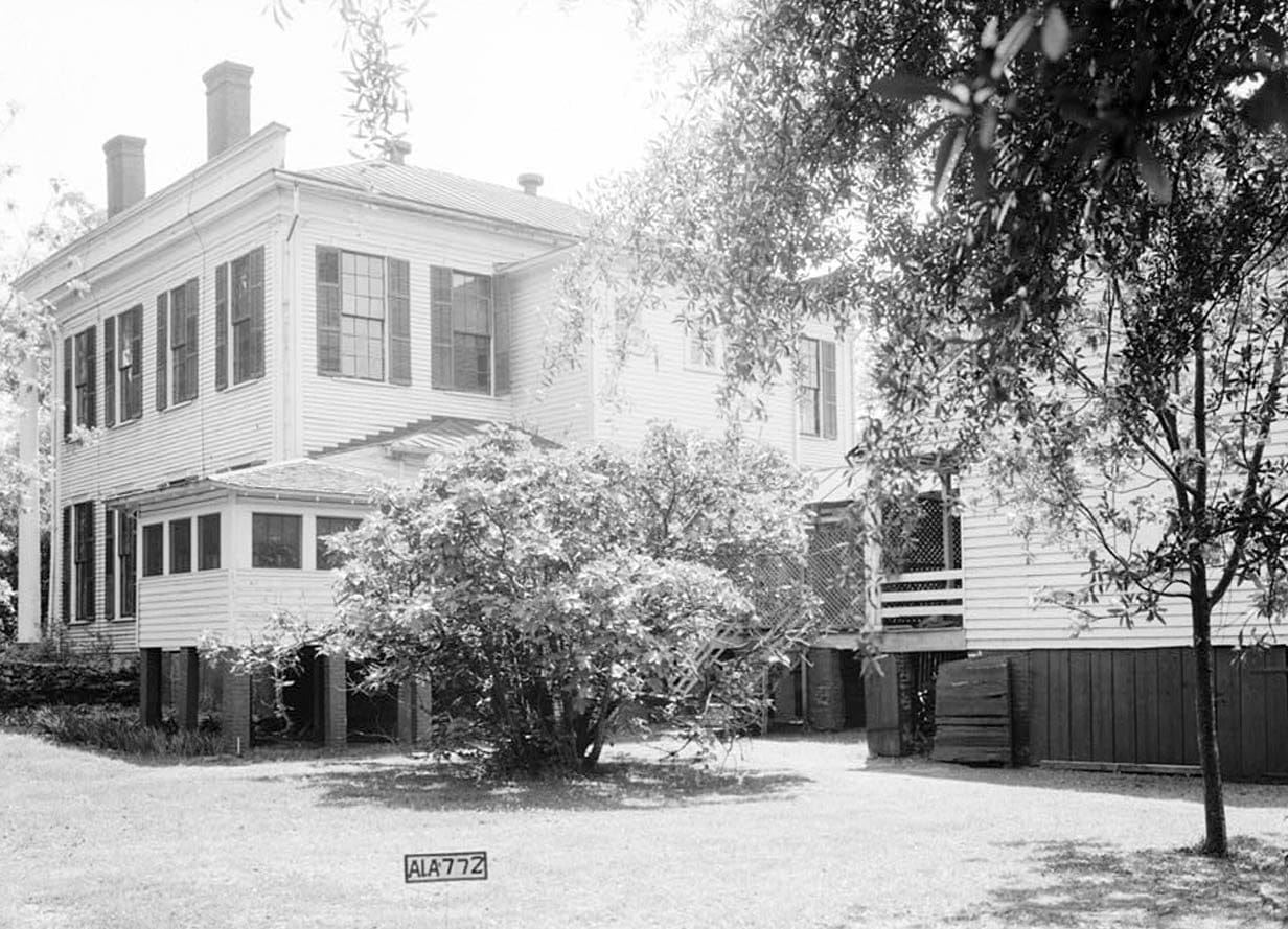 Historic Photo : Judge Porter King House, 1001 Washington Street, Marion, Perry County, AL 2 Photograph