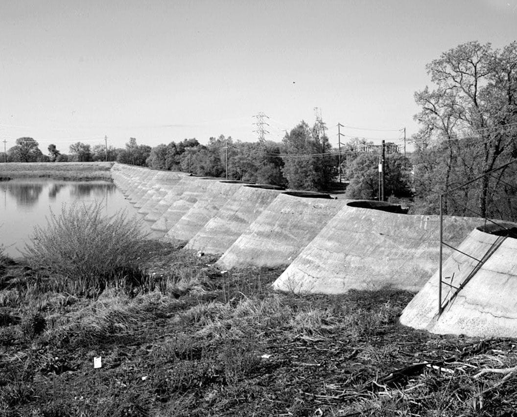 Historic Photo : Rock Creek Dam, East end of Rock Creek Road, Auburn, Placer County, CA 6 Photograph