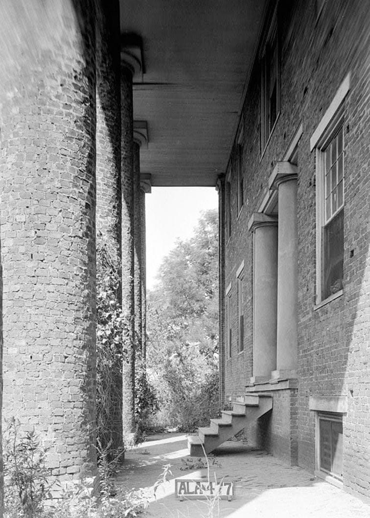 Historic Photo : David Wade House, Bob Wade Lane, Huntsville, Madison County, AL 2 Photograph
