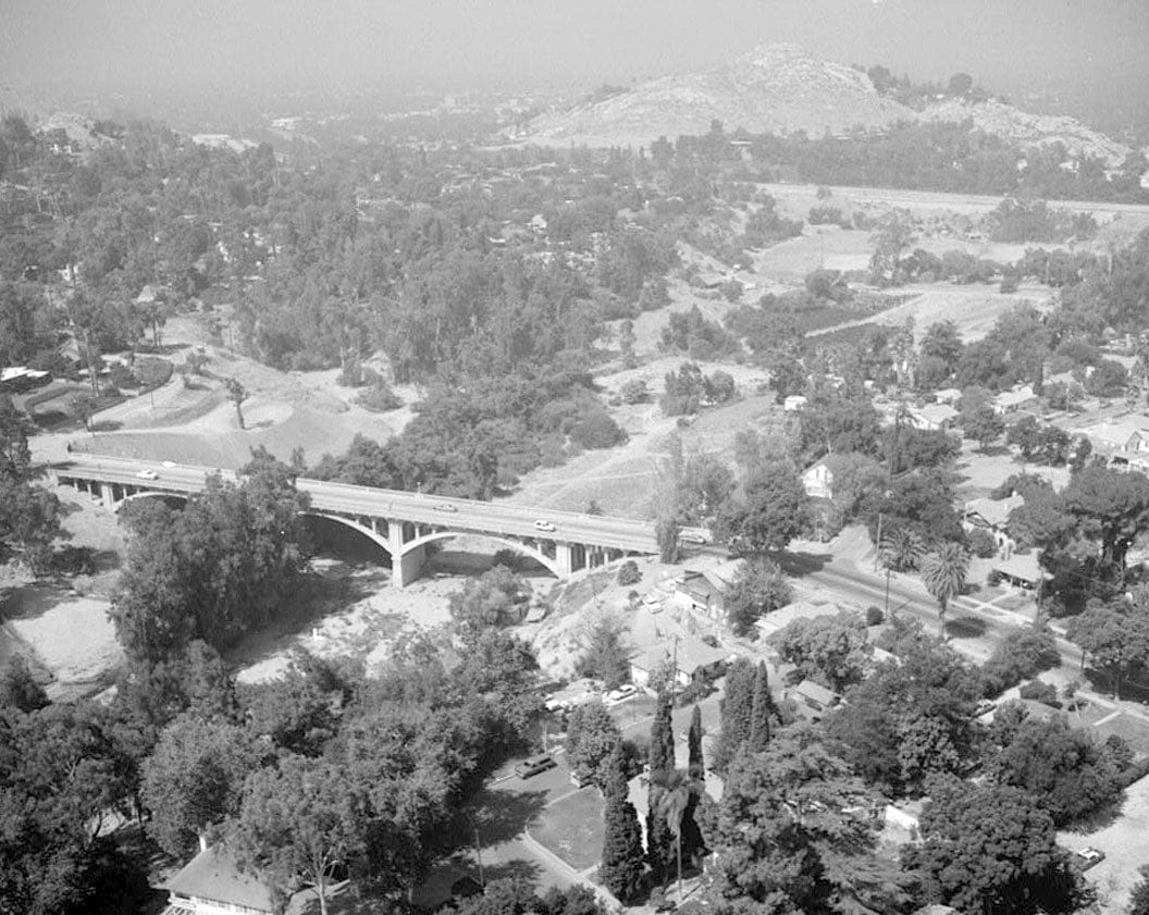 Historic Photo : Victoria Bridge, Spanning Tequesquite Arroyo, Riverside, Riverside County, CA 1 Photograph