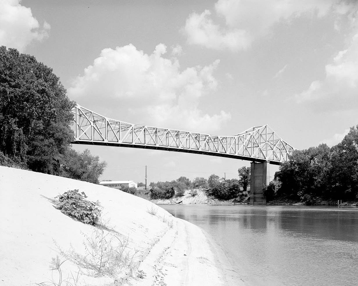 Historic Photo : Newport Bridge, Spanning White River at State Highway 14, Newport, Jackson County, AR 2 Photograph