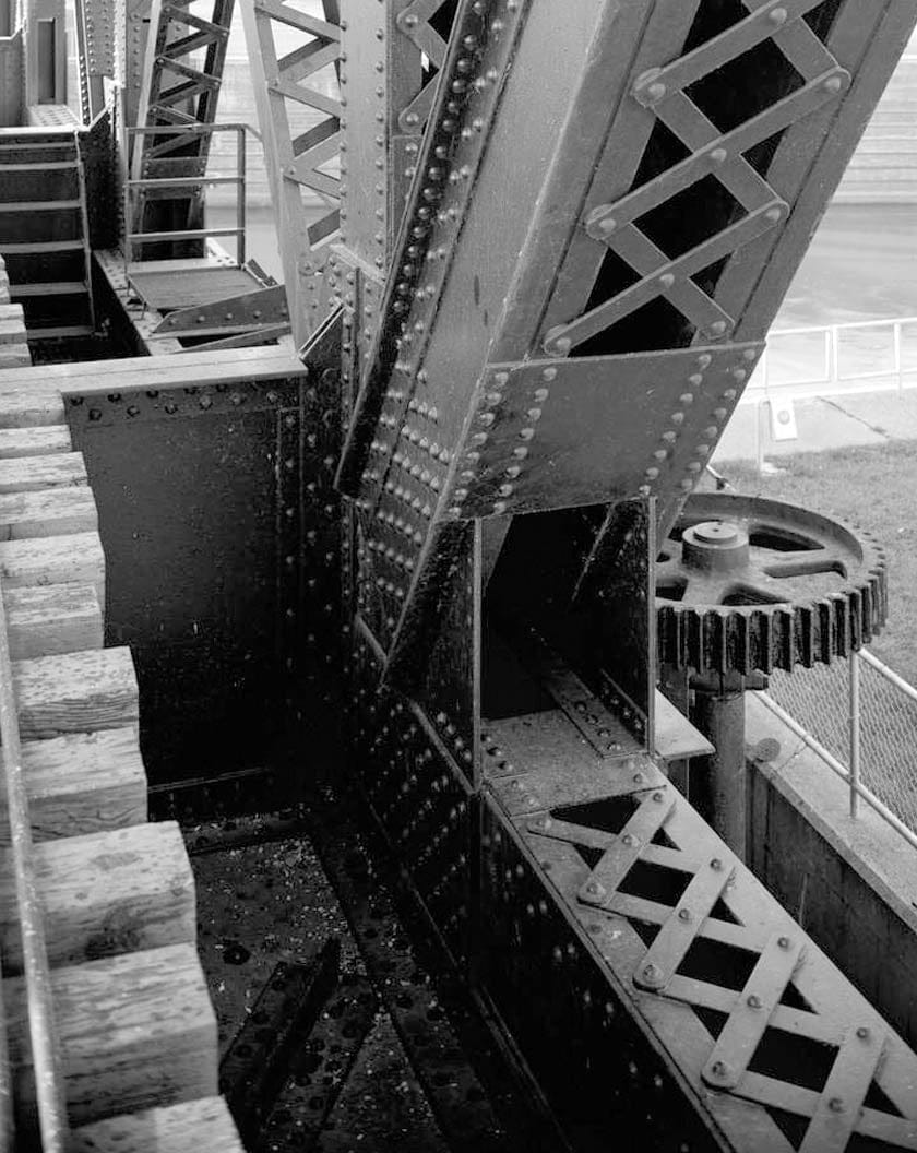 Historic Photo : Keokuk & Hamilton Bridge, Spanning Mississippi River, Keokuk, Lee County, IA 42 Photograph