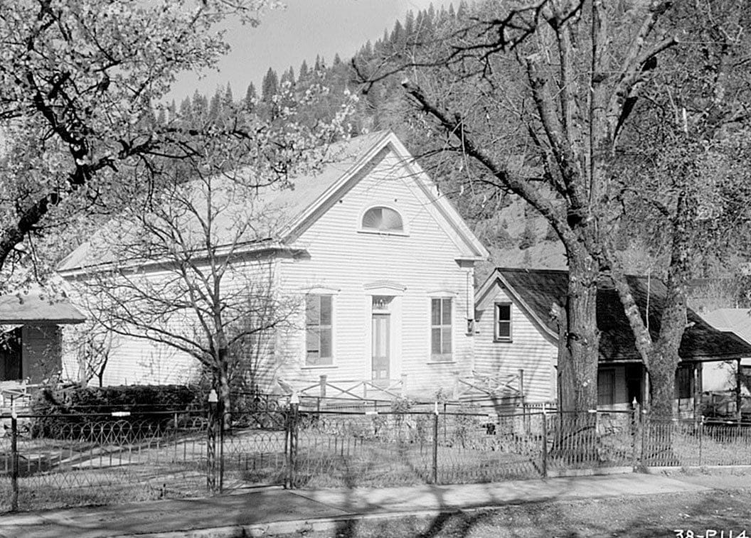 Historic Photo : I. O. O. F. Hall, Downieville, Sierra County, CA 1 Photograph