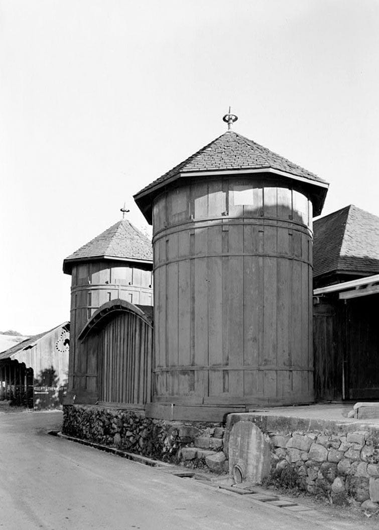 Historic Photo : Fountain Grove Winery, Vat Buildings, Santa Rosa, Sonoma County, CA 2 Photograph
