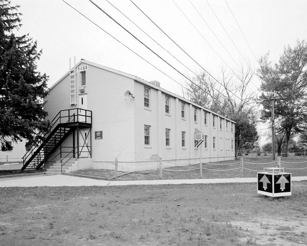 Historic Photo : Fitzsimons General Hospital, W.A.C. Barracks, North Hickey Street, North of Building No. 132, Aurora, Adams County, CO 2 Photograph