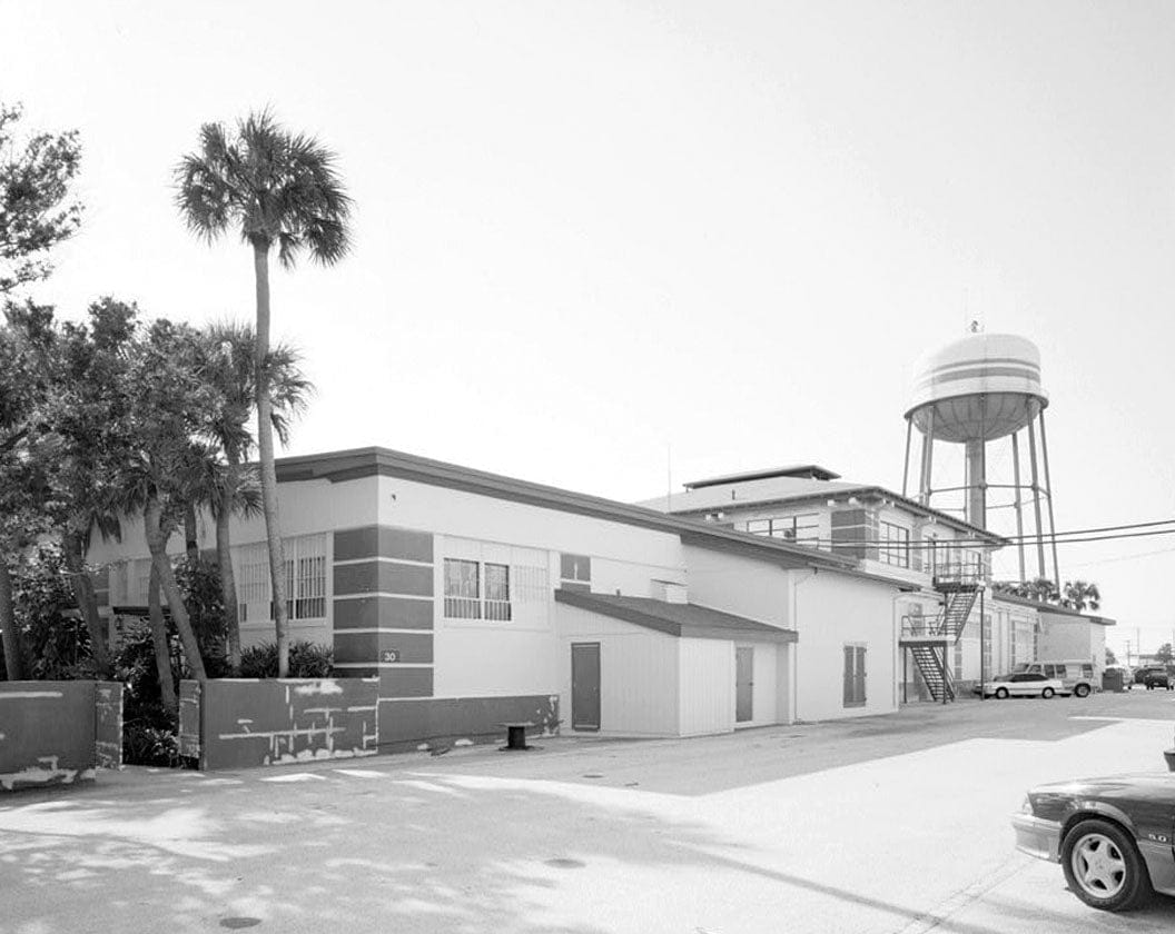 Historic Photo : MacDill Air Force Base, Quartermaster Warehouse & Commissary, 7621 Hillsborough Loop Drive, Tampa, Hillsborough County, FL 2 Photograph