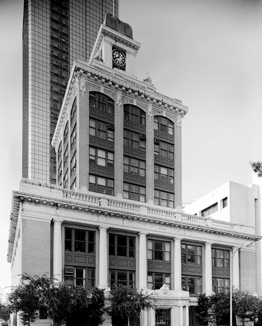 Historic Photo : Tampa City Hall, 315 East Kennedy Boulevard, Tampa, Hillsborough County, FL 6 Photograph