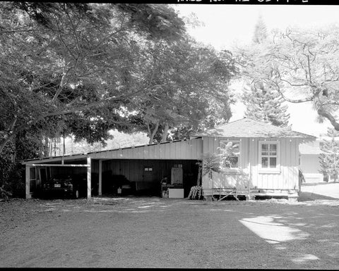 U.S. Naval Base, Pearl Harbor, Naval Housing Area Hale Alii, Shared Outbuilding Type with Carports, Off Eighth Street on either side of Avenue D, Pearl City, Honolulu County, HI 1
