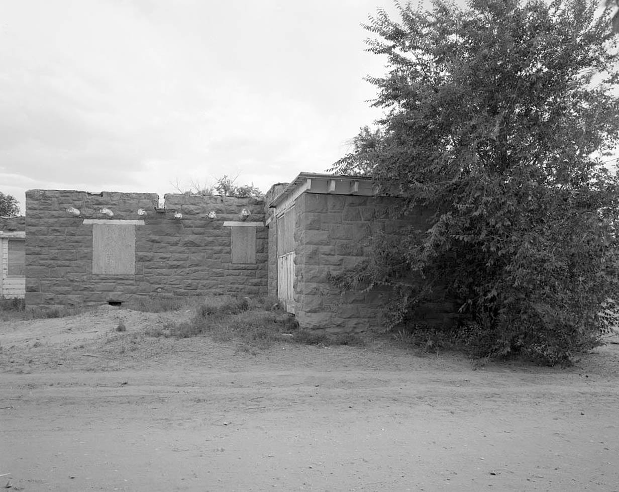 Historic Photo Pinon Boarding School, Residence, Navajo Route 41, No