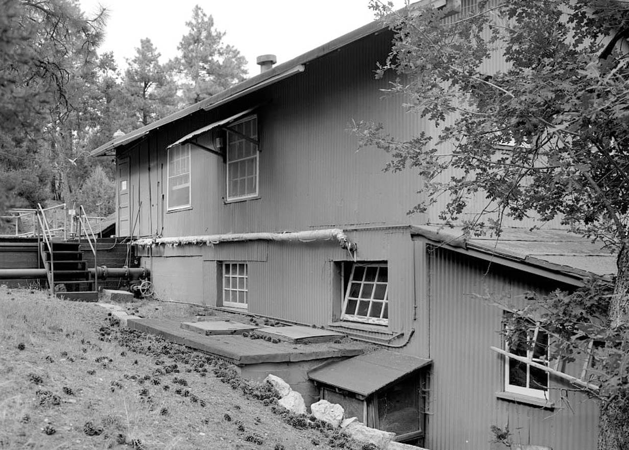 Historic Photo Water Reclamation Plant, Grand Canyon, Coconino Count