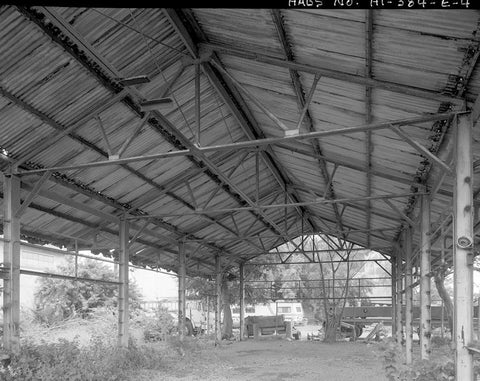 Ewa Plantation Company Industrial Center, Iron & Steel Supply Shed, Honouliuli Plain, near intersection of Renton Road & Park Row, Ewa, Honolulu County, HI 1