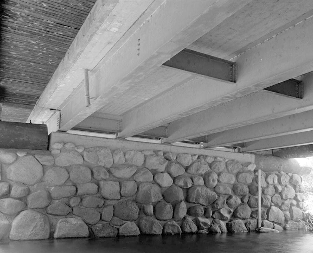 Historic Photo : El Capitan Bridge, Spanning Merced River on El Capitan crossover road, Yosemite Village, Mariposa County, CA 2 Photograph