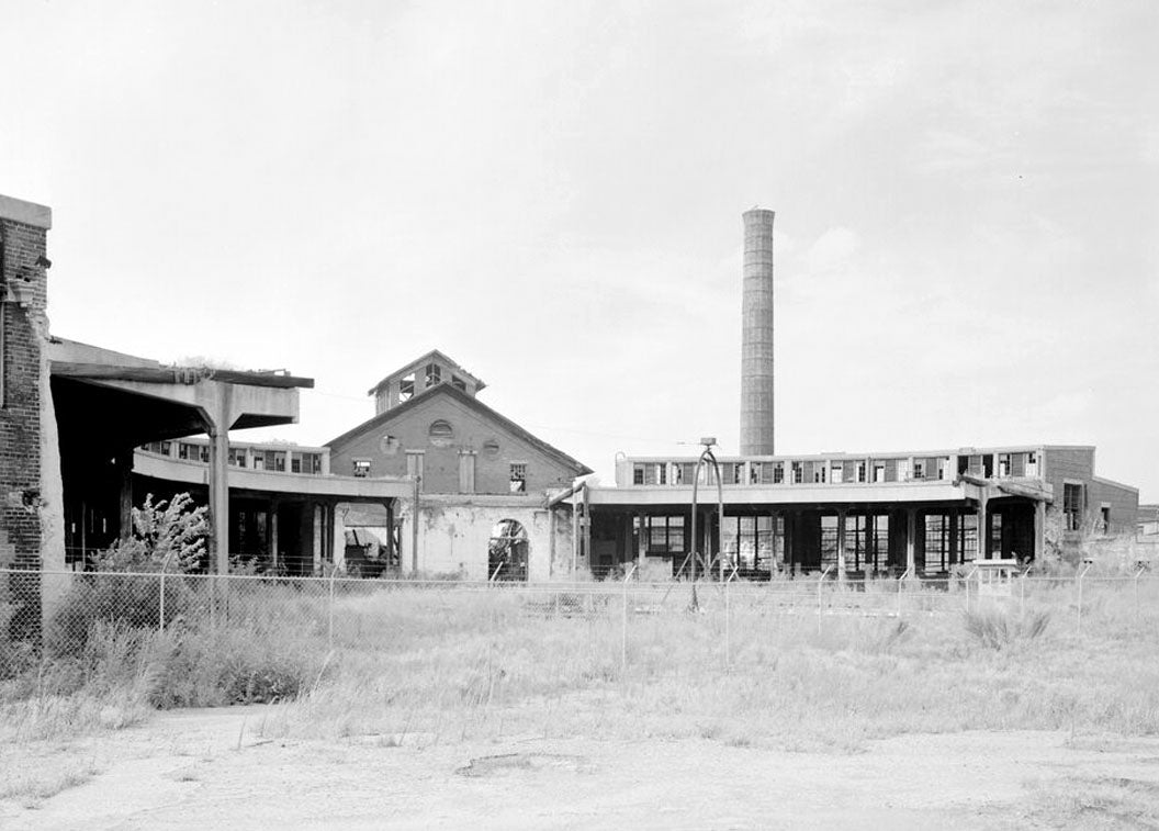 Central of Georgia Railway, Savannah Repair Shops & Terminal Facilities, Roundhouse, Site Bounded by West Broad, Jones, West Boundary & Hull, Savannah, Chatham County, GA 1